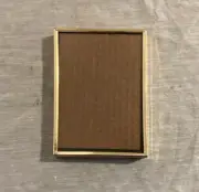 Vintage Ornate Brass 5x7" Photo Picture Frame