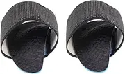 B Baosity 2 Pieces Brace Compression Cushioned Comfortable Adjustable Orthotic Pad Support Sleeves for Fallen Arches Flat Foot