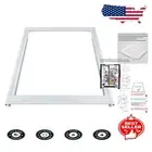Durable Refrigerator Crisper Pan Cover Shelf Frame - Fits Frigidaire & Kenmore