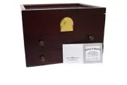 Hawthorne Masterpiece Railways Solid Wood Vintage-Style Train Display Case COA