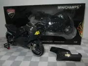 1/12 MINICHAMPS 122 110876 ROSSI DUCATI GP 11 VALENCIA TEST 2010 LIMITED ED