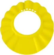 Generic Adjustable Baby Shower Cap, Soft Shampoo Shield Visor Hat - Safe Bathing and Hair Washing Protection for Toddlers, Babies, Kids - Cute and Practical Bath Time Accessory (Yellow)