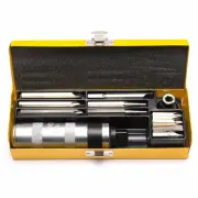 12pcs 1/2" Impact Driver Set Heavy Duty Slot Phillips Hex Bits With Case