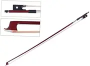 Totority Beginner's Guide: 1/4 Size Octagonal Violin Bow Ebony Wood Parts for Violinists