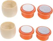 Self Adhesive Round Furniture Pads 2 Pack Headboard for Noise Reduction and Frame Stability