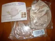 Breezies Lace Underwire Bra A203576 48D UltimAir WIDE Straps Floral Beige NEW