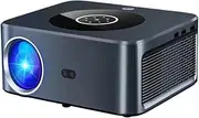 HORLAT LED Android Projector 4K Beamer Full HD 1080P Video Home Theater Auto Keystone 5G WiFi Portable Proyector 3D Film(AU Plug)