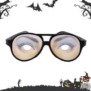 Funny Eyeglasses | Joke Glasses Prank Eyeglass Toys | Eye Glasses Gags & Practical Joke Toys for Halloween Fools Day Accessory