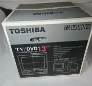Toshiba TV/DVD Combination MD13P1 - 13” Inch Retro TV - New & Factory Sealed!