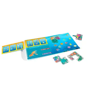 【比利時SMART GAMES】魔磁隨身遊戲-海底躲貓貓《泡泡生活》益智遊戲 學習教具 4歲以上兒童 桌遊