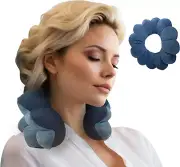 Adjustable Microbead Travel Pillow – Neck, Lumbar & Seat Cushion for Comfort