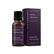 Mystic Moments Neroli Premium Precious Oil Dilution - 10ml - 3% Jojoba Blend