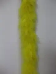 Yellow Marabou Feather Boa 6ft Sold per Piece