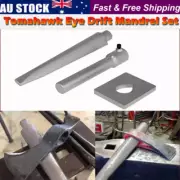 Tomahawk Eye Drift Mandrel Blacksmith Tool Handle Bolster Plate Hammer Axe Knife