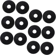 GAROZATION 12pcs Freewheel Spoke Protector The Wheel Protection for Your Front Bike Bicycle Flywheel Guard Bicycle Wheel Protector Bicycle Sprocket Guard Bike Guide Wheel Bicycle Chain Guard