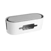 Socket Cable Storage Box Cable Organizer Wire Management Box WHITE-GRAY COLOR