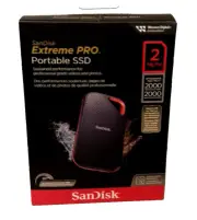 SanDisk Extreme PRO V2 2TB USB-C Portable External SSD (SDSSDE81-2T00-G25). NIB
