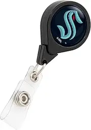 Seattle Kraken NHL Team Retractable Badge Holder Ticket Clip Reel ID