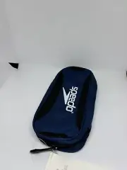 speedo goggles zippered storage case swimming goggle Blue