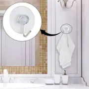 10pcs Suction Cup Hooks 1" Diameter Removable Metal Hook Vacuum Hooks Hangers