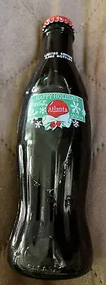Coca-Cola Coke Bottle 2004 Happy Holidays Atlanta FULL