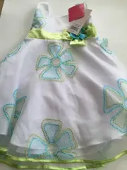 Jona Michelle Special Occasion Multi Color Floral Dress Size 4T NWT Knee Length