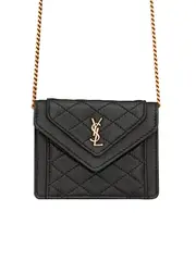 Saint Laurent Gaby Micro Bag in Quilted Lambskin