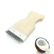 Coconut Handy Shredder Cheese Grater Scraper Stainless Steel Kitchen Tool Thai