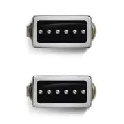 Bare Knuckle Mississippi Queen HSP90 Pickup Set - Chrome TV - 2 Conductor and Sc