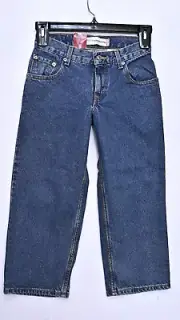 Levi's 550 Vintage Husky Relaxed Fit Straight Leg Jeans Boys Size 28X23 NWTS