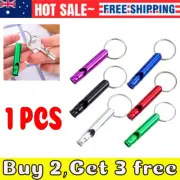 Emergency Loud Survival Whistle Boating Hiking Camping Sports Outdoor Keychain!