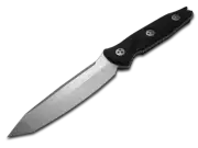 Microtech Socom Alpha T/E Fixed Blade 114-10 M390 Tanto & Black G10 Knives Knife