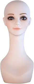 Teruyol Cosmetology Mannequin Head Model Wig Bust Head Stand Jewelry Display for Glasses