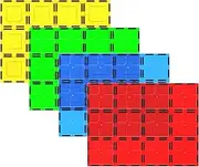 PicassoTiles Kids Toy Magnetic Building Blocks Magnet Tiles Supersized 4pc Large Stabilizer Base Jumbo XL Plate Foundation Education Construction Kit Engineering STEM Children Learning Stacking Set