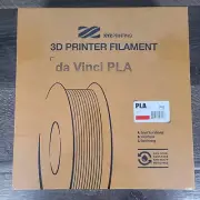 XYZprinting da Vinci PLA 3kg RED 1.75mm Filament Spool with NFC Tag - New