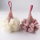 Bath Mesh Brush Easy to Clean with Lanyard Body Wash Bath Mesh Brush Comfortable
