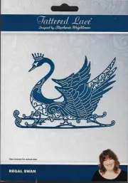 TATTERED LACE Cutting Die - REGAL SWAN - Christmas