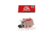 Sofft Tools - Round Bar Sponge (Set of 3) , Sofft Sponges & Applicators