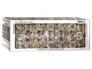 The Sistine Chapel Ceiling by Michelangelo Jigsaw Puzzle, 1000 Piece - EuroGraph