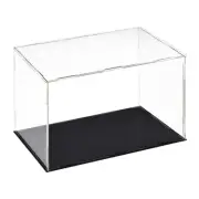 Acrylic Clear Display Case Box Dustproof Protection Showcase 30x15x20cm