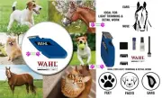 WAHL Pro Cordless MINI Pet Dog Trimmer Clipper&Blade,Guide Combs,Battery,Brush