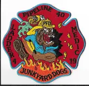 Philadelphia Fire Department, Pennsylvania Pipeline 40/Ladder 4/Medic 19 Patch