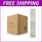 2000 Biodegradable Agave Straws - 8.25" Individually Wrapped Eco-Friendly Option