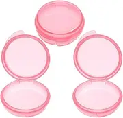 SOPOTUTU 3pcs Portable Medicine Organizer Cute Colored Storage Cases for Daily Use Airtight Pill Storage for Travel for Vitamins and Supplements Compact and Convenient Design