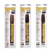 Miller Scratch Fix Furniture Touch Up Pens 3 Pack Light-Medium-Dark Brown