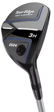 Tour Edge Golf Club Hot Launch E524 22* 4H Hybrid Senior Graphite New