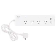 Arlec Grid Connect Smart 4 Outlet Powerboard With USB A And C Charger