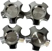 1Set 42603-0C100 Wheel Center Hub Cap Cover Compatible for Toyota Sequoia 2008 to 2017 Tundra 2009-2017 Aluminum Plus Plastic