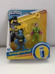 DC Super Friends Imaginext Figure Set BATMAN & THE RIDDLER Mattel NEW SEALED