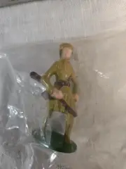 Lincoln Logs Frontiersman Davy Crockett Daniel Boone Metal Painted Figure 2"